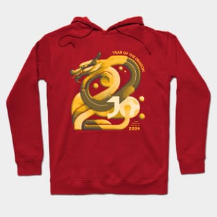 Golden Dragon 2024 - Year of the Dragon Hoodie